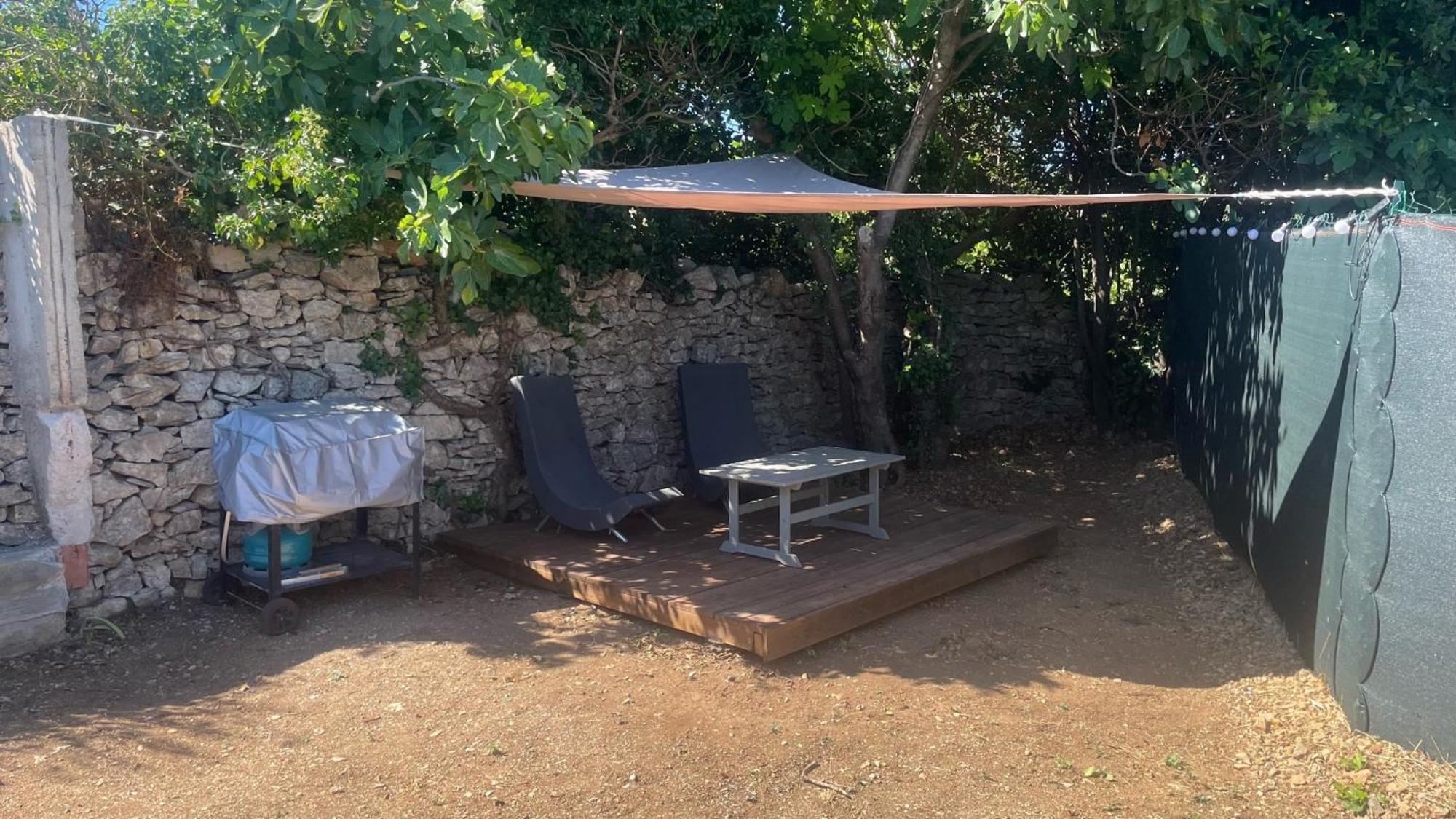 Mobil-Home En Pleine Nature A 3 Mins Du Lac Du Salagou Avec Vue Panoramique Lacoste  Zewnętrze zdjęcie